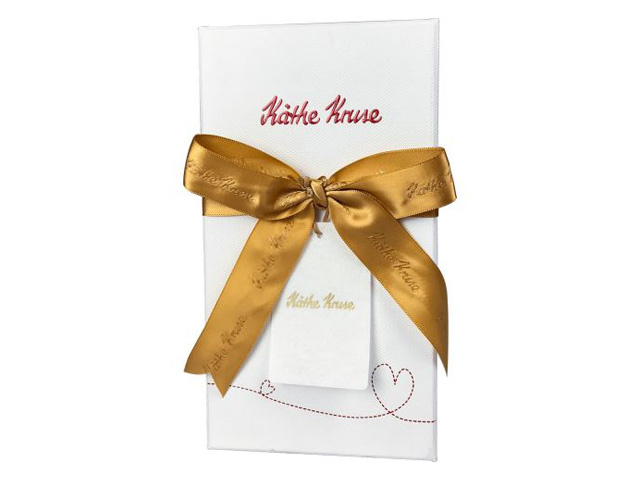 Kathe Kruse Neck Rigid Box w/ Satin Bow & Spot UV