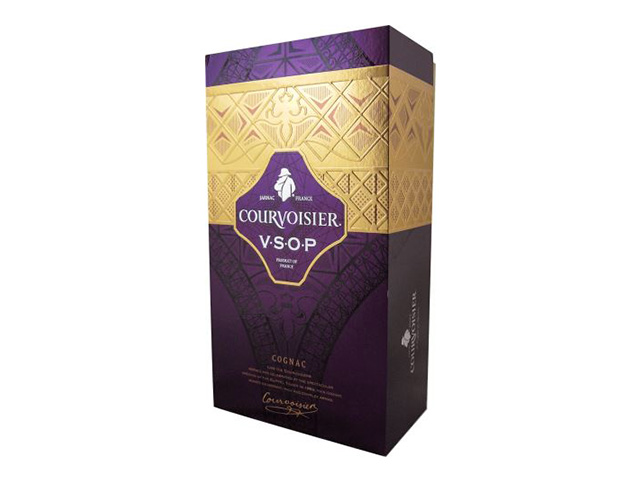 Courvoisier VSOP Lift-Off Box ( Rectangle ) w/ Embossing & Hot Stamping